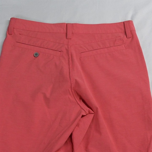 Southern Tide 32 x 9" Pink Wicking Tech Golf Athleisure Shorts - Picture 6 of 7